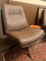 2x WOOOD Skyler Draaibare Fauteuil - Kunstleer, Ophalen, Zo goed als nieuw, 50 tot 75 cm, Leer