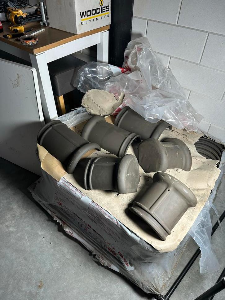 Monier OVH206 Blauw Gesmoord Nokvorsten - Nieuw!, Doe-het-zelf en Verbouw, Dakpannen en Dakbedekking, Nieuw, Dakpannen, Steen of Klei