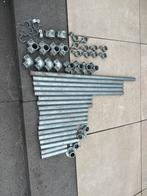 Steigerbuizen met verbindingen, Doe-het-zelf en Verbouw, Metalen, Ophalen, Gebruikt, IJzer