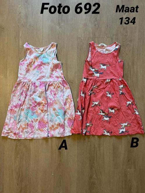 Jurk h&m meisje maat 134 / 140 zgan *foto 692*, Kinderen en Baby's, Kinderkleding | Maat 134, Zo goed als nieuw, Meisje, Jurk of Rok