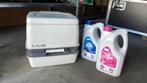 Kleine fijne porta potti 335 + 2 volle flessen, Ophalen of Verzenden, Zo goed als nieuw
