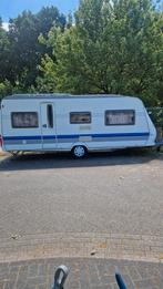 Nette hobby 540 ULA met stapelbed en voortent bj 2008, Caravans en Kamperen, Caravans, Dwars-stapelbed, Rondzit, Hobby, Particulier