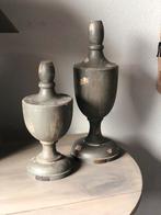 Hoffz houten Vasen, aura Peeperkorn, landelijk wonen, Huis en Inrichting, Woonaccessoires | Vazen, Minder dan 50 cm, Overige materialen