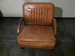 Riverdale Fauteuil in een mooie cognac kleur, Huis en Inrichting, Fauteuils, Ophalen of Verzenden, Zo goed als nieuw, 75 tot 100 cm