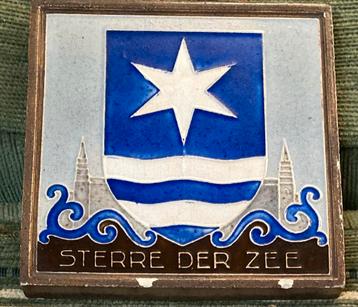Tegel Cloisonné Sterre der Zee Maastricht Westraven  beschikbaar voor biedingen