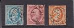 11,1  1852 Koning Willem III, nvph nrs. 1 - 3,   gebruikt., Postzegels en Munten, Verzenden, T/m 1940, Gestempeld