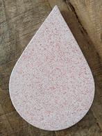 Roze druppel snijplank Kwantum Wown! Zilverblauw collectie, Huis en Inrichting, Ophalen of Verzenden, Zo goed als nieuw, Overig