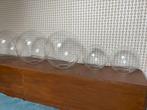 Glazen bollen;, Huis en Inrichting, Minder dan 50 cm, Glas, Zo goed als nieuw, Ophalen