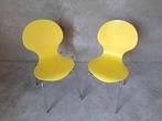 2 stapelbare trendy stoelen, Ophalen, Gebruikt, Twee, Overige kleuren