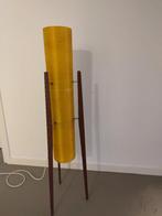 retro design lamp, Ophalen, Gebruikt, Hout, 75 cm of meer