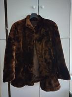 heerlijk warme bontjas, Ophalen of Verzenden, Zo goed als nieuw, Maat 38/40 (M), Bruin