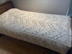 Gehaakt sprei 135 x 200 beige vintage, Huis en Inrichting, Ophalen, Eenpersoons, Beige, Overige typen