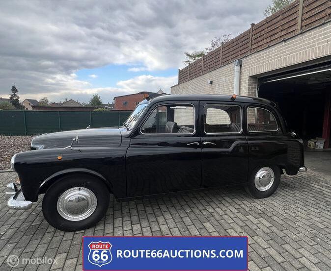 Austin F4 Taxi | 1952 | Route 66 Auctions, Auto's, Oldtimers, Bedrijf, Te koop, Austin, Benzine, Overige carrosserieën, Handgeschakeld