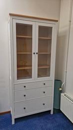 Ikea hemnes vitrine kast, Huis en Inrichting, Kasten | Vitrinekasten, Ophalen, 50 tot 100 cm, Zo goed als nieuw, 150 tot 200 cm