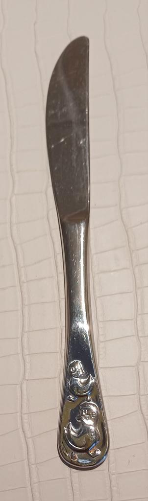 Kindermesje - 2 eendjes 19cm. Kempen en Begeer., Antiek en Kunst, Antiek | Bestek, Ophalen of Verzenden