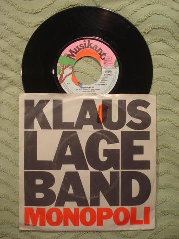 Klaus Lage Band 7" Vinyl Single: ‘Monopoli’ (Duitsland)  beschikbaar voor biedingen