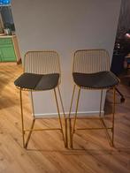 Barkruk   barstoel    4 stuks, Huis en Inrichting, Barkrukken, Ophalen, 60 tot 90 cm, Nieuw, Metaal