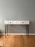 Witte sidetable in topconditie!, Ophalen, Minder dan 50 cm, 100 tot 150 cm, Zo goed als nieuw