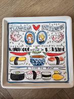 2x Sushi Bordjes Blond Amsterdam, Gebruikt, Blond Amsterdam, Ophalen of Verzenden, Bord(en)