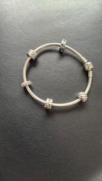 Pandora armband met bedels, Sieraden, Tassen en Uiterlijk, Armbanden, Ophalen of Verzenden, Zo goed als nieuw, Met bedels of kralen