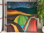 Moderne schilderij, Antiek en Kunst, Kunst | Schilderijen | Abstract, Ophalen of Verzenden
