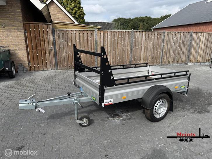 Unsinn Aluminium Bakwagen enkelasser ongeremd 750KG 210x110, Auto diversen, Aanhangers en Bagagewagens, Gebruikt