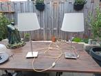 2 schemerlampjes, Huis en Inrichting, Lampen | Lampenkappen, Ophalen of Verzenden, Gebruikt, Rond