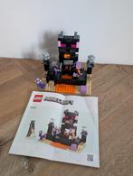 21242 Lego Minecraft the End arena, Ophalen of Verzenden, Zo goed als nieuw, Complete set, Lego