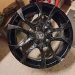 Opel vivaro 17 inch zwarte wolfrace velgen renault traffic, 17 inch, Velg(en), Gebruikt, Ophalen