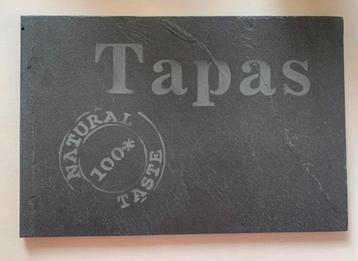 Leisteen serveerplank voor voedsel kaas hapjes 30 x 20 cm beschikbaar voor biedingen