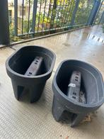 Balkon bloembakken - Set van 2, Tuin en Terras, Bloembakken en Plantenbakken, Kunststof, Gebruikt, Minder dan 30 cm, Balkon
