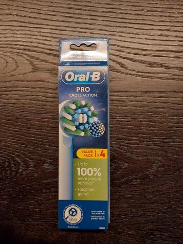 Oral B pro cross action, 7 stuks zwart nieuw beschikbaar voor biedingen