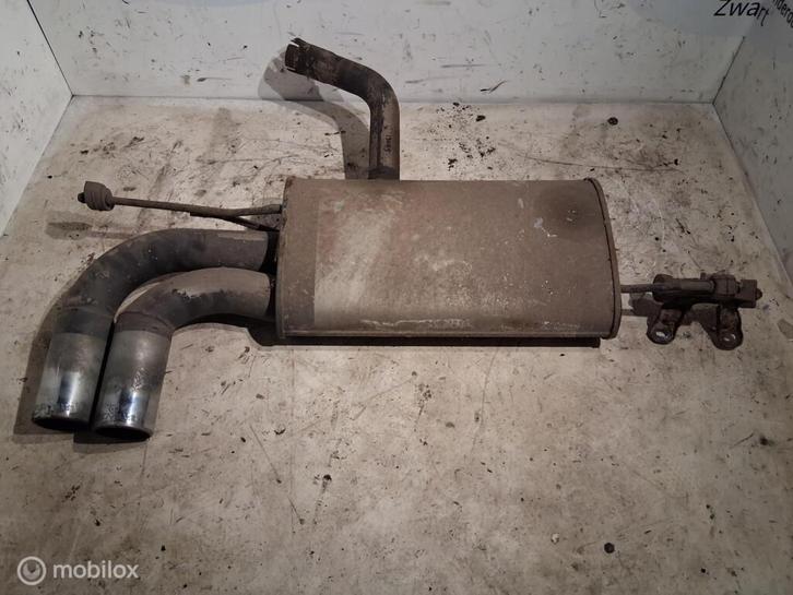 Einddemper Audi A3 8P 2.0 TDI  ('03-'12) 031680, Auto-onderdelen, Uitlaatsystemen, Audi, Gebruikt, Ophalen of Verzenden