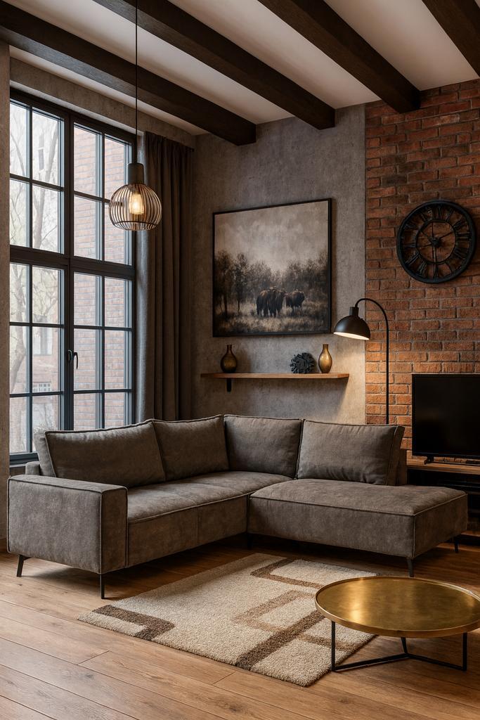 Hoekbank Hadjar 260x205 Direct/Leverbaar/Enschede E-7183, Huis en Inrichting, Banken | Bankstellen, Nieuw, Hoekbank, Vierpersoons of meer