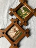 Retro kitsch lijstjes samen €15,-, Ophalen of Verzenden, Huis en Inrichting