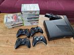 XboX 360 inc controllers en spellen en kinect, Spelcomputers en Games, Spelcomputers | Xbox 360, Ophalen, Met 2 controllers, Met games