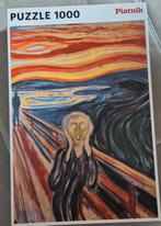 Piatnik puzzel "The Scream" 1000 stukjes, Ophalen of Verzenden, Zo goed als nieuw