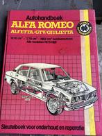 Alfa Romeo werkplaatshandbouk, Ophalen of Verzenden, Zo goed als nieuw, Alfa Romeo