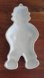 Vintage puddingvorm wit keramiek, Eend, 20cm. 5C6, Tweedehands verkoop, Tweedehands verkoop, Gebruikt, Ophalen of Verzenden