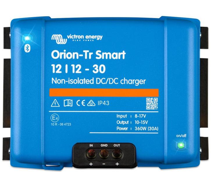 Victron Orion-Tr Smart 12/12-30A Non Isolated Acculader, Audio, Tv en Foto, Accu's en Batterijen, Nieuw, Ophalen of Verzenden