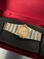 Omega constellation goud-st/ Diamant bezel, Ophalen, Zo goed als nieuw, Goud, Overige merken