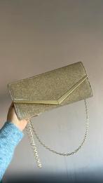 Goudkleurige clutch/tas voor gala, Sieraden, Tassen en Uiterlijk, Tassen | Damestassen, Ophalen of Verzenden, Zo goed als nieuw
