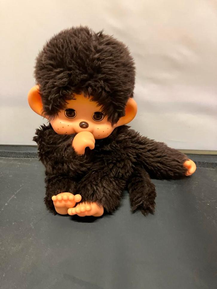 Vintage Monchhichi Pop - Verzamelobject, Verzamelen, Poppen, Gebruikt, Pop, Ophalen