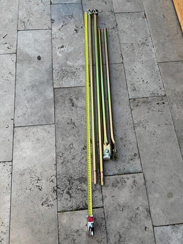 2 extra staanders voor tent/luifel max 260m beschikbaar voor biedingen