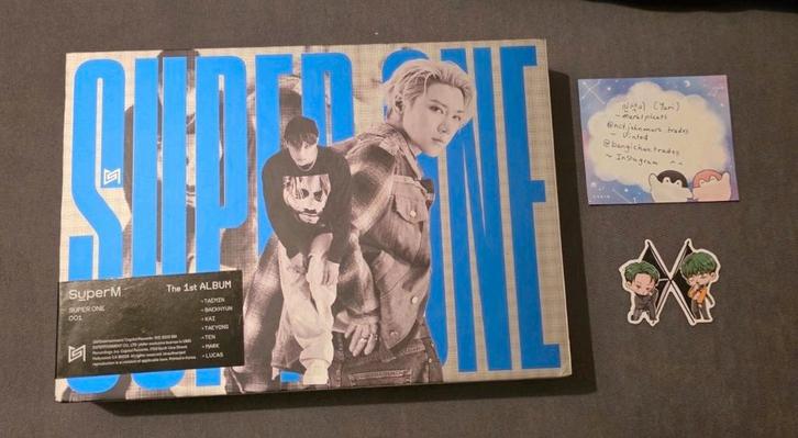 SuperM Super One album Kai/Ten version, Cd's en Dvd's, Cd's | Wereldmuziek, Zo goed als nieuw, Aziatisch, Ophalen of Verzenden
