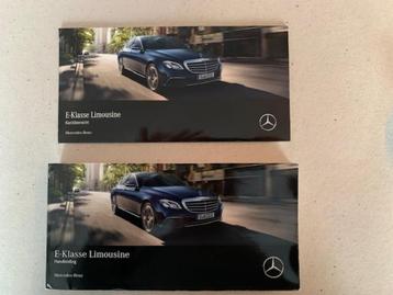 Mercedes-Benz handleiding E-Klasse Limousine beschikbaar voor biedingen