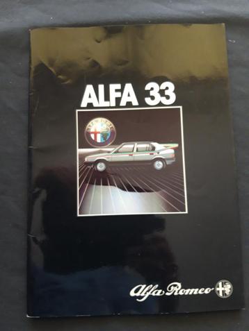 folder Alfa Romeo 1983  beschikbaar voor biedingen