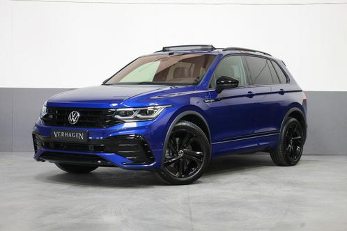 Volkswagen Tiguan 2.0 TSI 245pk R-line Black Style Pano Leer, Auto's, Volkswagen, Te koop, Tiguan, 4x4, ABS, Achteruitrijcamera