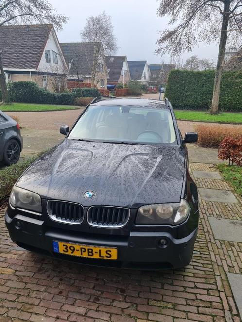 BMW X3 2.5 I AUT 2004 Zwart 6 cilinder Youngtimer, Auto's, BMW, Particulier, X3, 4x4, Airbags, Airconditioning, Alarm, Centrale vergrendeling