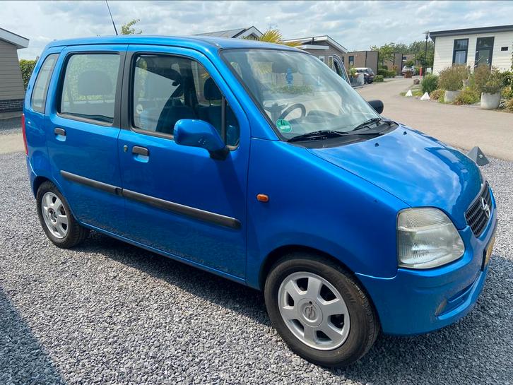 Opel Agila 1.2 I 16V 2001 elec ramen airco trekhaak, APK, Auto's, Opel, Particulier, Agila, Benzine, C, Hatchback, Handgeschakeld